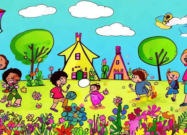 幼儿游戏故事图片大全 - 幼儿游戏故事图片大全简笔画