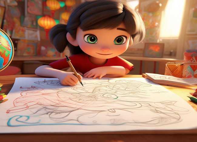 英语春节绘本简笔画；英语春节绘本简笔画怎么画