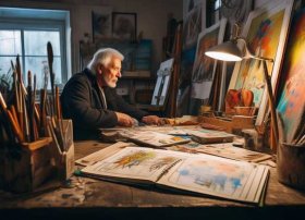 画家小故事分享（画家小故事分享怎么写）