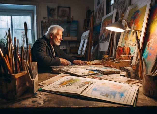 画家小故事分享（画家小故事分享怎么写）