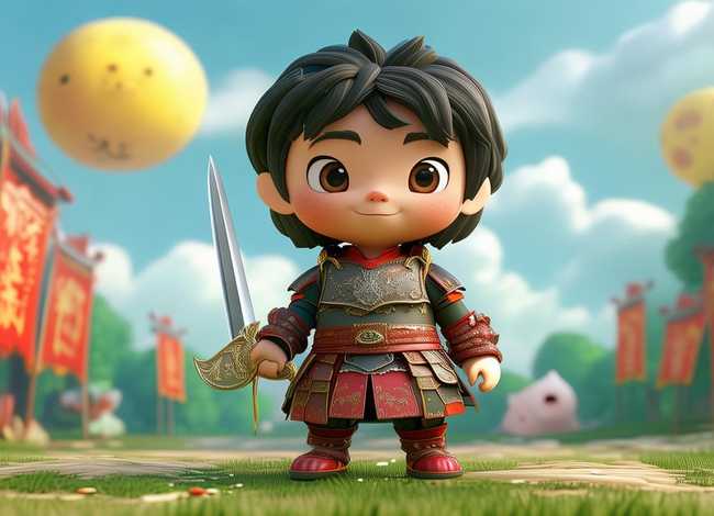 3-6岁儿童岳飞故事 岳飞幼儿故事 3-6岁儿童岳飞故事 岳飞幼儿故事