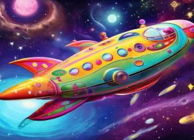 儿童故事宇宙飞船的故事；宇宙飞船的绘本故事