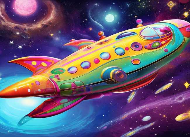 儿童故事宇宙飞船的故事；宇宙飞船的绘本故事