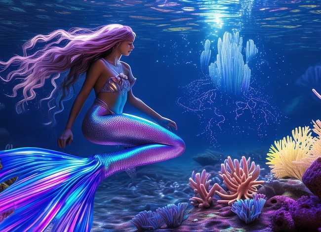 海底美人鱼动画片，海底美人鱼动画片视频