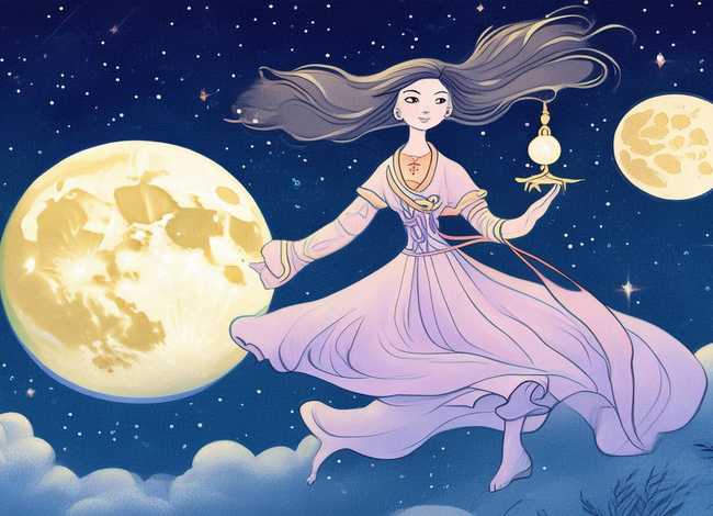 儿童故事嫦娥奔月绘本（幼儿绘本故事嫦娥奔月）