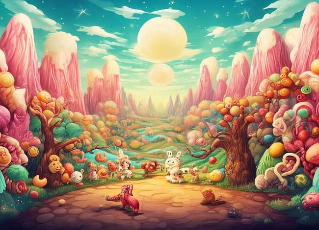 儿童故事题材美术作品、儿童故事优秀作品美术