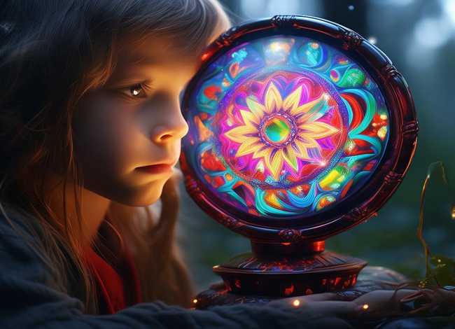 万花筒的故事，万花筒的传说