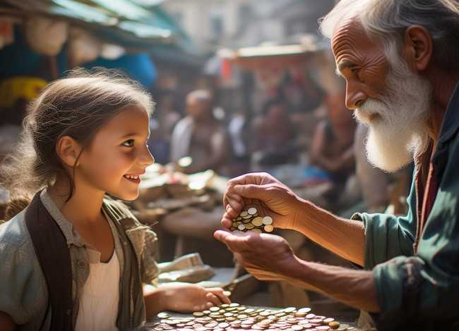 关于金钱的故事100字；关于金钱的故事100字作文