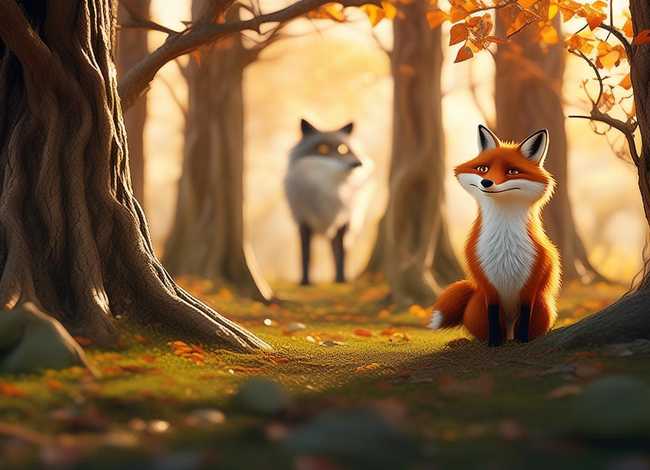 狼和狐狸绘本故事 狼和狐狸绘本故事视频