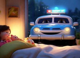 警车幼儿故事、警车的故事 幼儿睡前