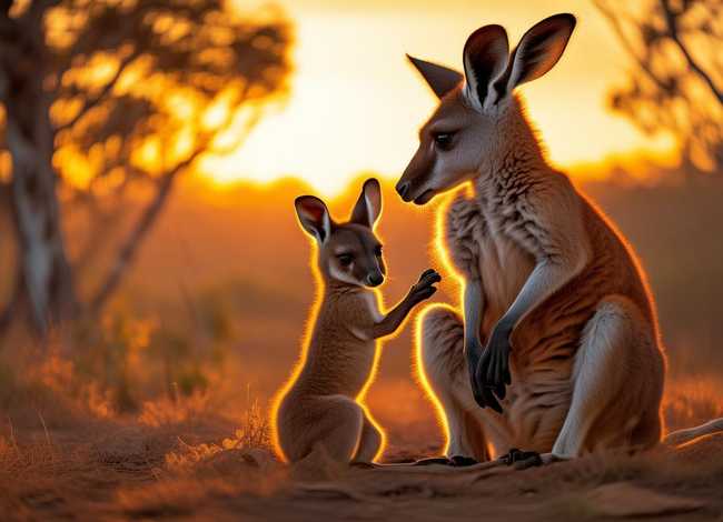 袋鼠的孩子的故事 - 袋鼠的孩子的故事简介