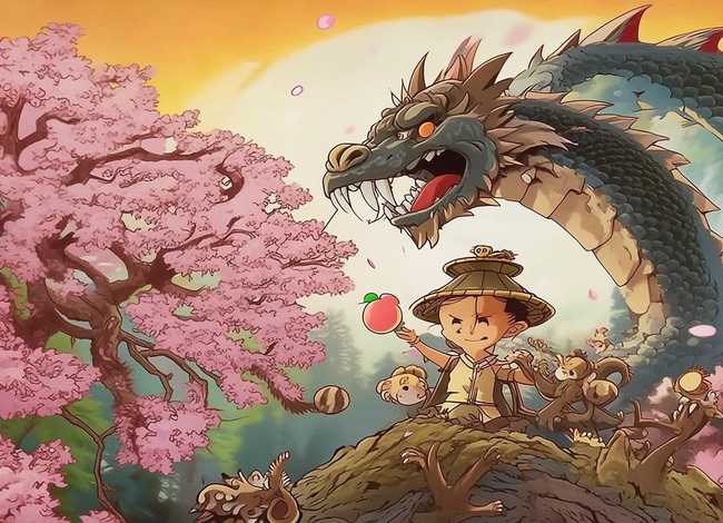 儿童桃太郎的故事；桃太郎的故事原版