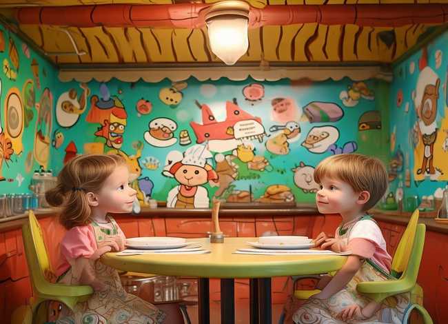 儿童餐厅绘本故事 - 关于餐厅的幼儿绘本故事