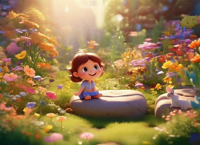 女孩儿童故事3-6岁 小女孩的幼儿故事