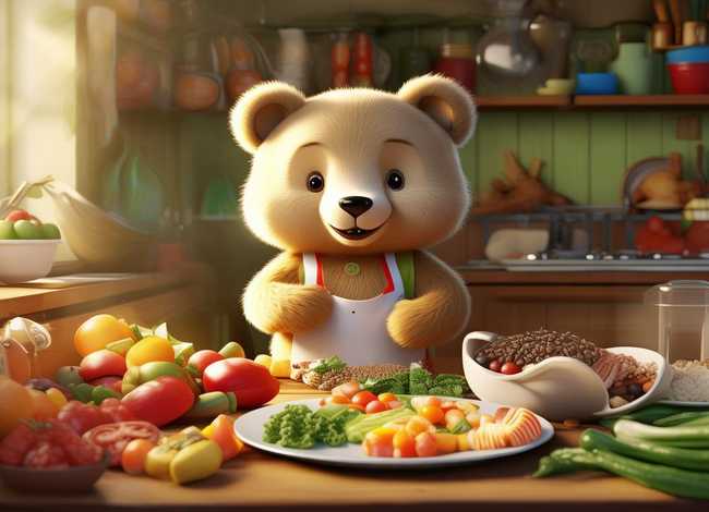 科学饮食绘本故事 贝贝熊系列绘本故事科学饮食