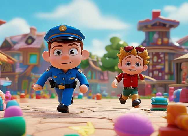 儿童故事警察抓小偷的故事（幼儿故事警察抓小偷的故事）