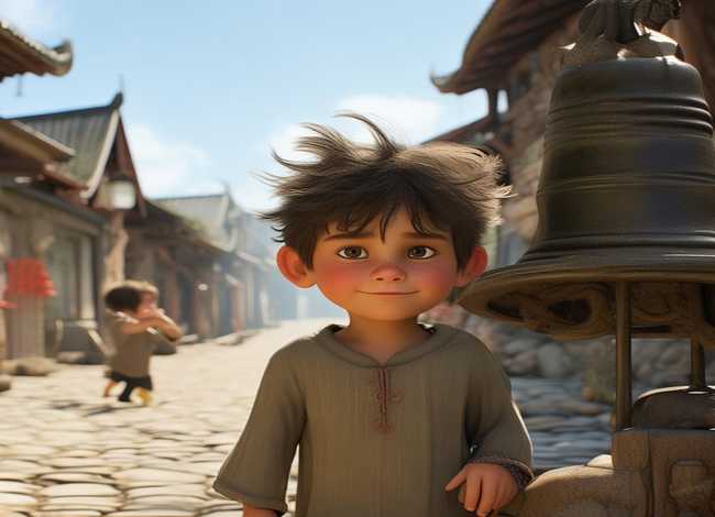 儿童故事掩耳盗铃拼音版本、掩耳盗铃寓言故事内容拼音版