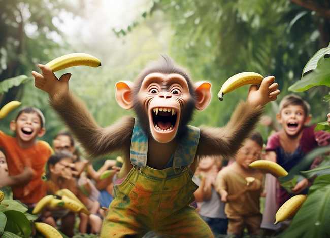 儿童猴子搞笑故事大全；猴子的搞笑故事大全