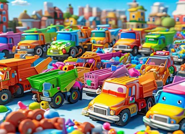 翻斗车儿童动画视频大全集 翻斗车动画片视频大全集