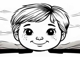 儿童黑白画简单又好看 - 儿童黑白画简单又好看又漂亮
