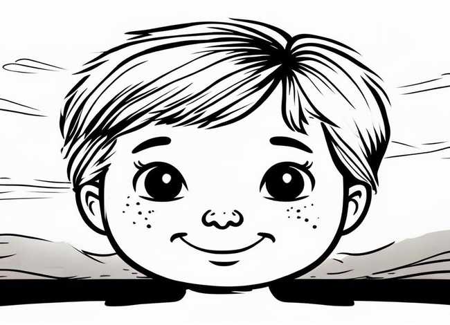 儿童黑白画简单又好看 - 儿童黑白画简单又好看又漂亮