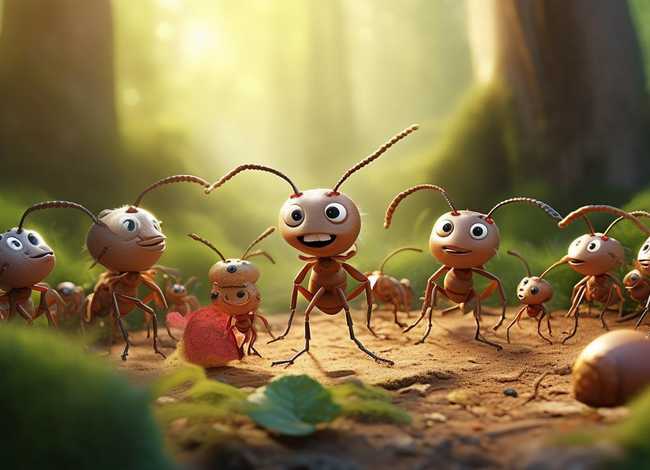 小聪仔幼儿版经典故事《蚂蚁报恩》（幼儿故事蚂蚁报恩故事图片）