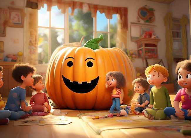 大南瓜儿童绘本故事，南瓜的绘本故事内容