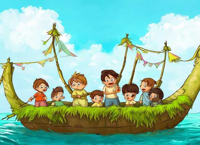 草船借箭儿童版故事、草船借箭 儿童版