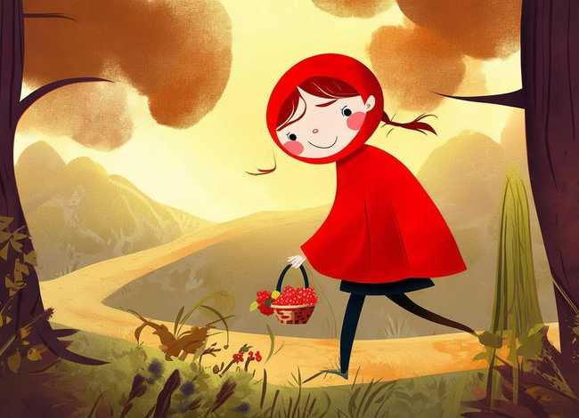 儿童故事小红帽 故事小红帽的故事