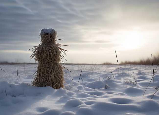 故事《稻草人》、故事《稻草人》北边冷地方