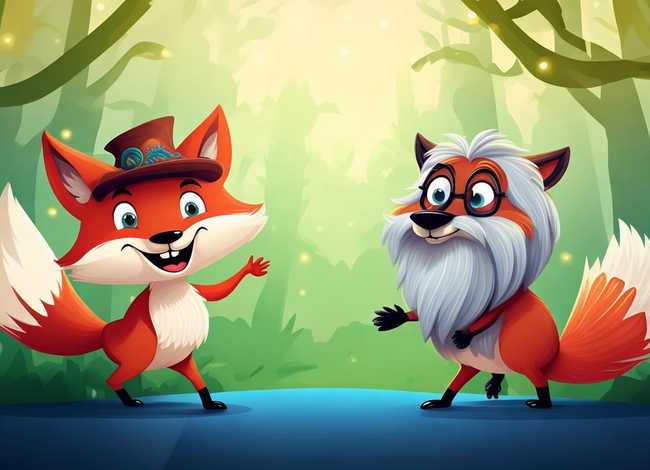 狐狸和狼的故事绘本、狐狸和狼的故事绘本图片
