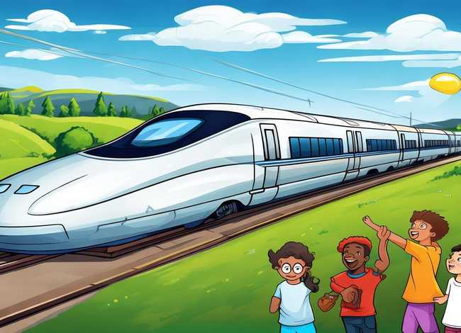关于高铁的绘本故事 关于高铁的绘本故事图片