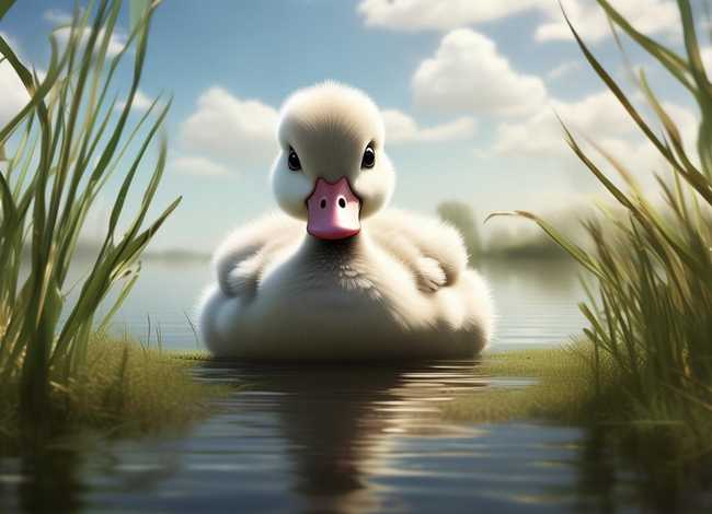儿童故事丑小鸭图片（故事丑小鸭的图片）