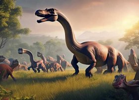 搜索关于恐龙的故事，搜索关于恐龙的故事英语