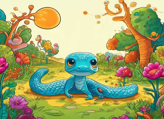 小蛇的绘本故事 - 小蛇的绘本故事内容