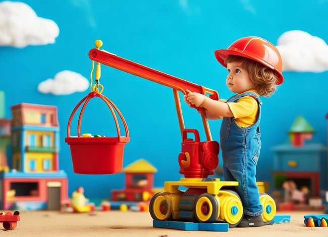 吊车儿童小故事（幼儿小吊车故事文字）