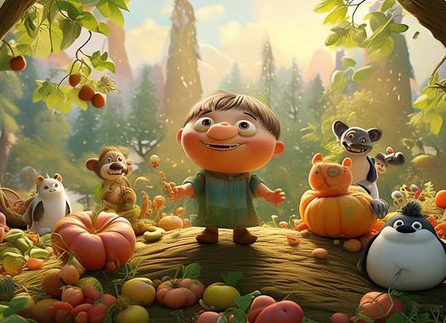 少儿故事3-6岁桃太郎、幼儿故事桃太郎寓意