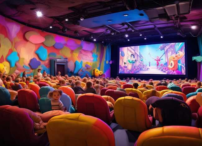 儿童电影怎么画，儿童电影院怎么画