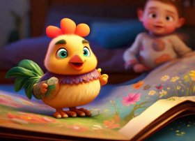 益智故事6-12岁睡前听故事、益智故事6-12岁睡前听故事聪明的小公鸡