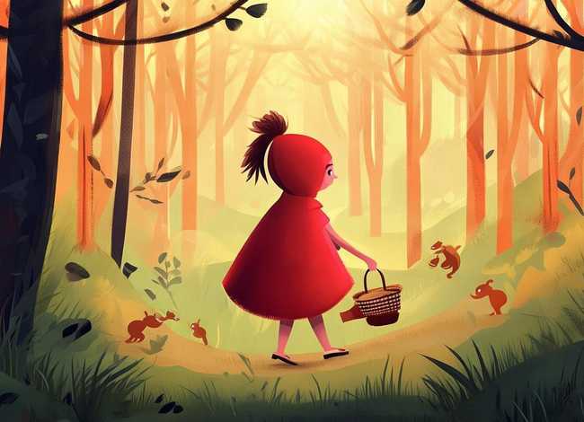 小红帽的故事完整版儿童英文版 小红帽的故事英文版视频