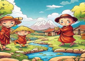 儿童故事三个和尚图文 幼儿故事三个和尚文字