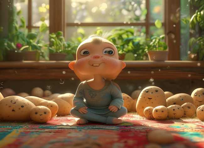 土豆儿童故事绘本在线阅读 关于土豆绘本故事