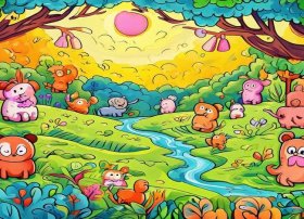 幼儿故事书连环画（幼儿手绘故事书连环画）