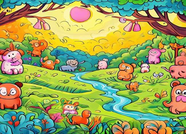 幼儿故事书连环画（幼儿手绘故事书连环画）