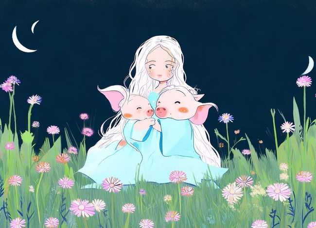 灵儿的故事 - 灵儿故事会闺蜜猪