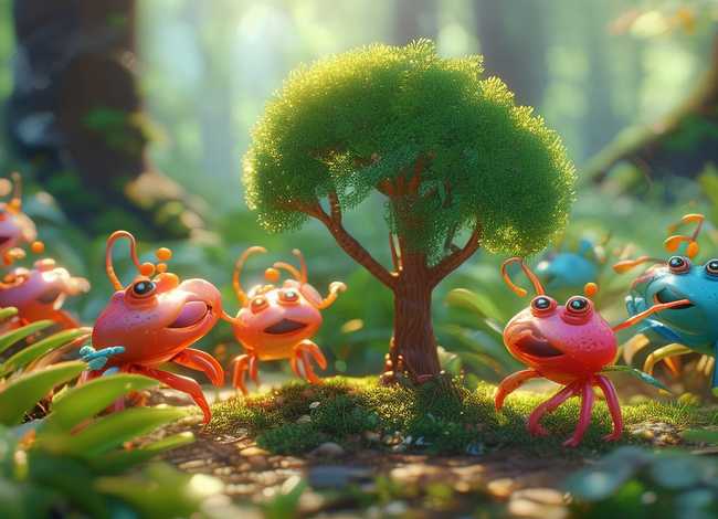 关于螃蟹儿童的故事简短 - 关于螃蟹的幼儿故事