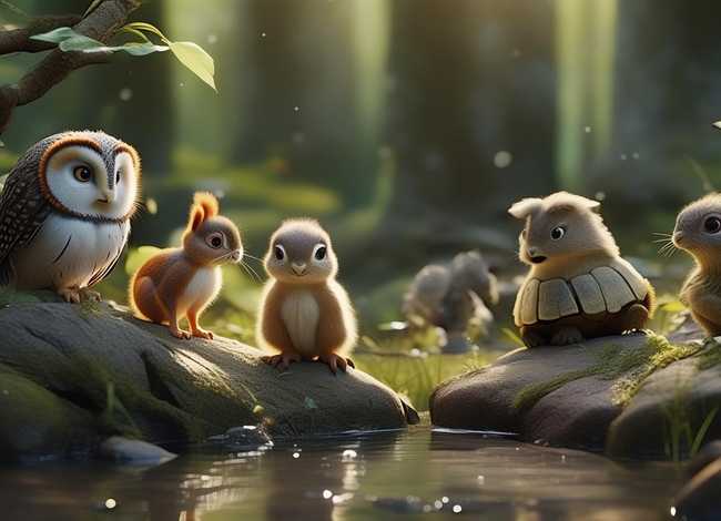 动物情感小故事，小动物情感小故事