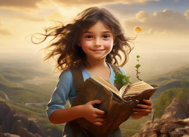 儿童女孩励志故事，小女孩励志故事