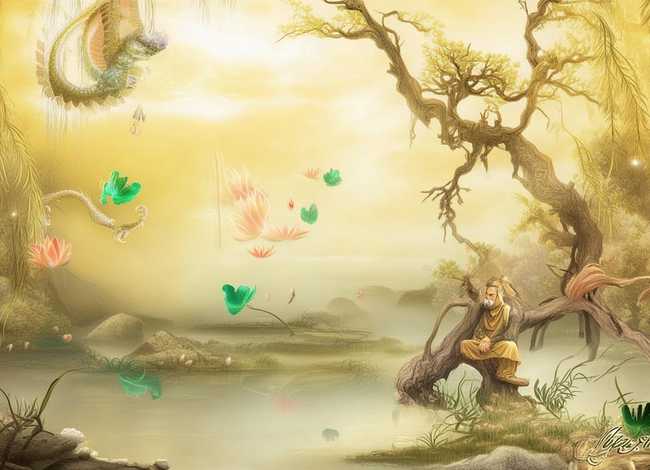 神话故事的画 中国神话故事的画