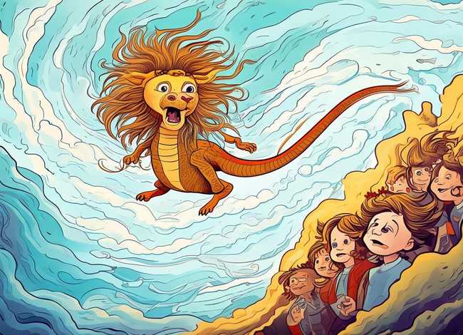 古代神话故事儿童画图 - 古代神话故事图片简笔画